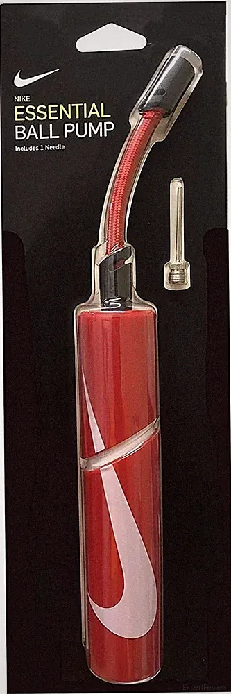 Nike Essential Ball Pump Red with Needle – Compact Air Pump NMI04861NS NEW